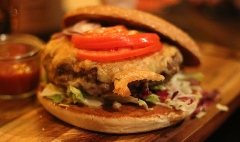 BIG Saloon Burger - Texas Inn  - BnBLeipzig1