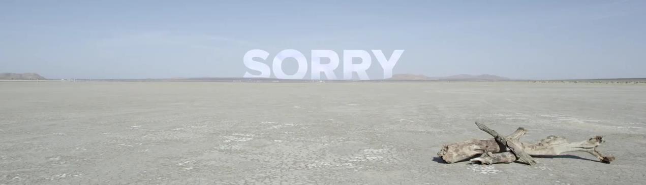 Apology letter to future generations: Sorry!