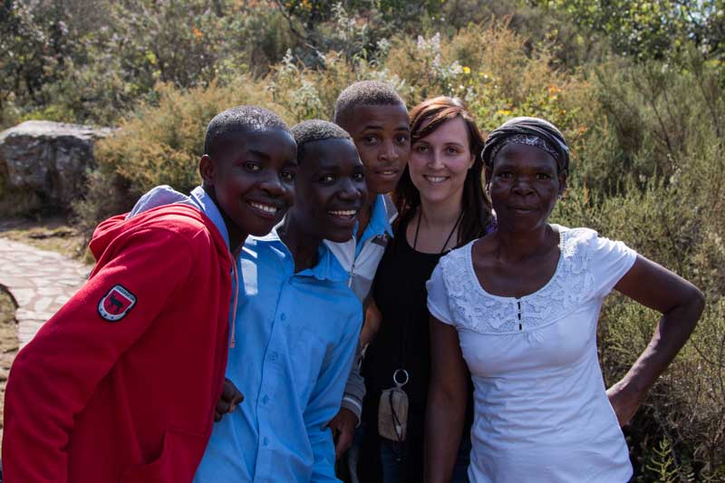 meeting people @ God's Window - South Africa vacation