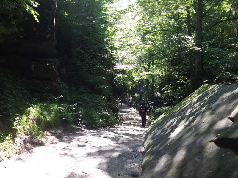 Wanderung Sächsische Schweiz - Uttewalde